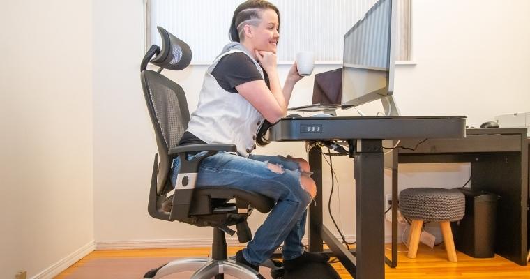 sedia ergonomica lavoro da casa