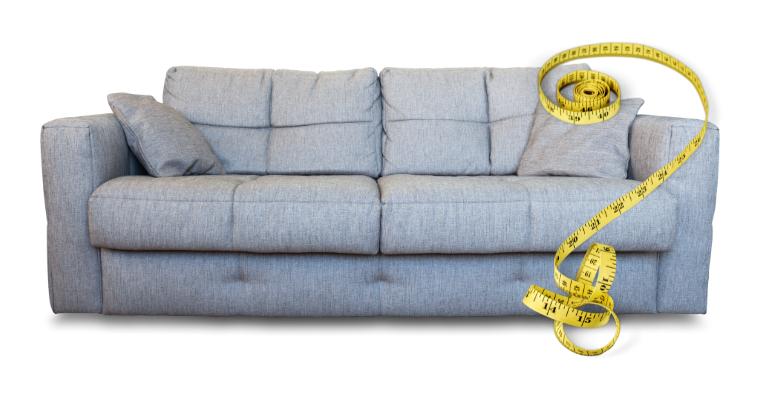 come misurare divano